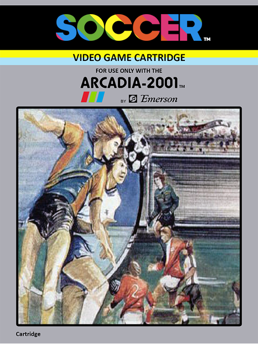 Soccer box art for Arcadia 2001